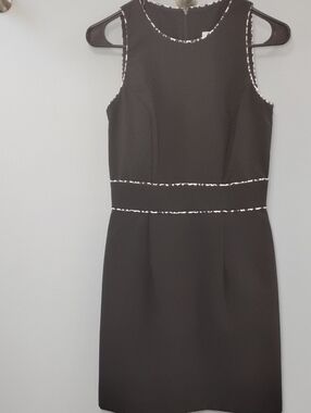Rampage Black Mini Dress with White Contrast Trim S